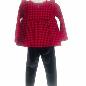 CHILDREN’S PLACE | Plaid Toddler Outfit NWT